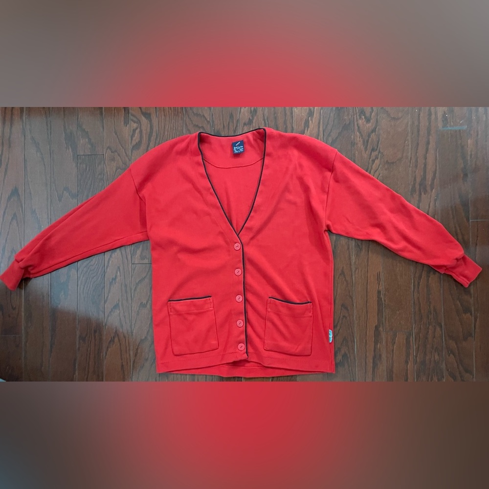 Daniel Hechter Ladies red cardigan